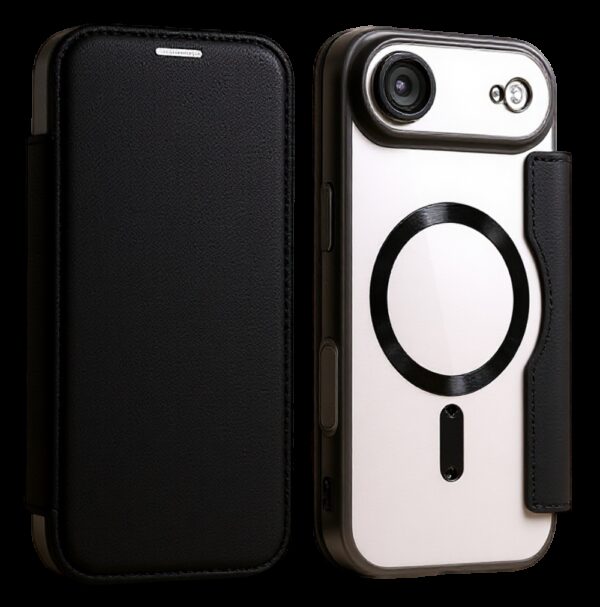 Techsuit iPhone 17 Air SmartMag Θήκη Βιβλίο - Black
