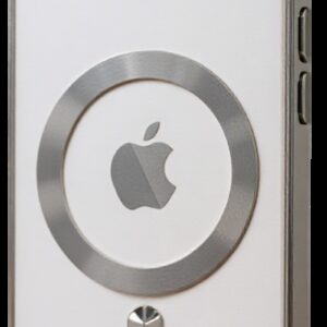 Techsuit iPhone 17 Air MagSafe Luxury Crystal Θήκη με Πλαίσιο Σιλικόνης Διάφανη - Silver