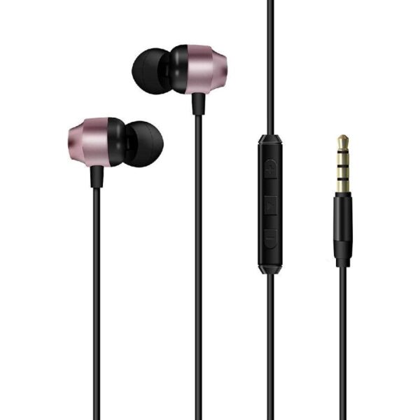 Energizer CIA10 In-ear Handsfree με Βύσμα 3.5mm Ροζ - Μαύρο Energizer CIA10 In-ear Handsfree με Βύσμα 3.5mm Ροζ - Μαύρο
