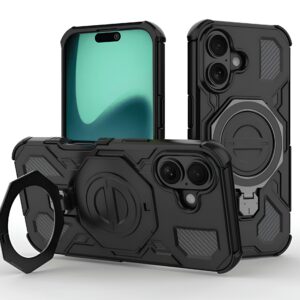 Techsuit iPhone 17 Carbon Shield Pro Θήκη Σκληρή - Black