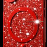 Techsuit iPhone 17 MagSafe Luxury Glitter Θήκη Σιλικόνης Διάφανη - Red
