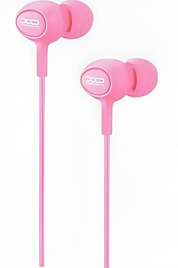 XO-S6 Candy Series In-ear Handsfree με Βύσμα 3.5mm Ροζ