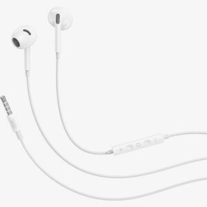 XO - EP77 In-Ear Handsfree με Βύσμα 3.5mm Λευκό