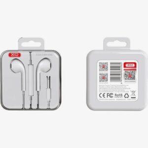 XO - EP77 In-Ear Handsfree με Βύσμα 3.5mm Λευκό