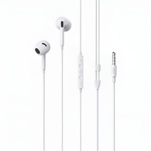 XO - EP77 In-Ear Handsfree με Βύσμα 3.5mm Λευκό