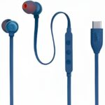 JBL Tune 310C In-ear Handsfree με Βύσμα USB-C Μπλε