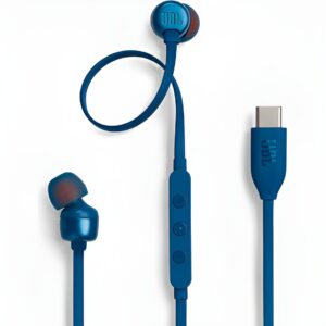 JBL Tune 310C In-ear Handsfree με Βύσμα USB-C Μπλε
