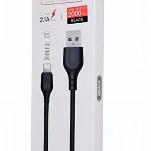XO-NB103 USB-A to Lightning 2.1A 2m Μαύρο