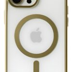 Tech Protect iPhone 16 Pro Max MagSafe Θήκη Σιλικόνης Διάφανη - Satin Gold