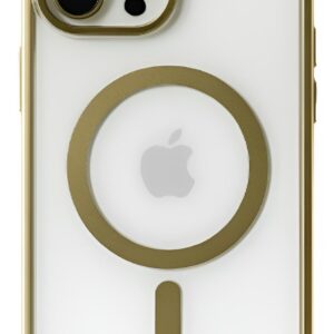Tech Protect iPhone 16 Pro Max MagSafe Θήκη Σιλικόνης Διάφανη - Satin Gold