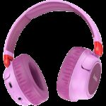 Hoco W34 Adventure On-Ear Ασύρματα / Ενσύρματα Ακουστικά με Ραδιόφωνο έως 25 ώρες Μωβ