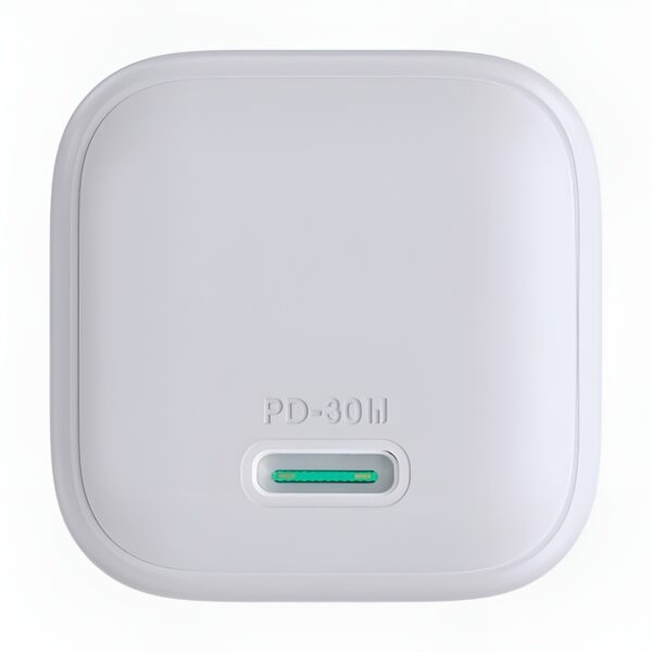 Joyroom Φορτιστής Χωρίς Καλώδιο GaN με Θύρα USB-C 30W Power Delivery QC 3.0 Λευκός