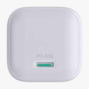 Joyroom Φορτιστής Χωρίς Καλώδιο GaN με Θύρα USB-C 30W Power Delivery QC 3.0 Λευκός