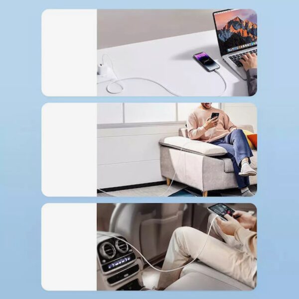 Joyroom USB-C to Lightning Cable Μαύρο 30W Power Delivery 1m