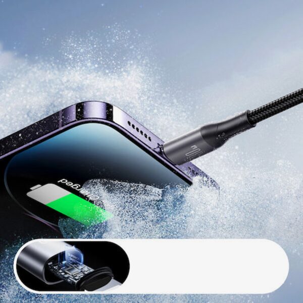 Joyroom USB-C to Lightning Cable Μαύρο 30W Power Delivery 2m