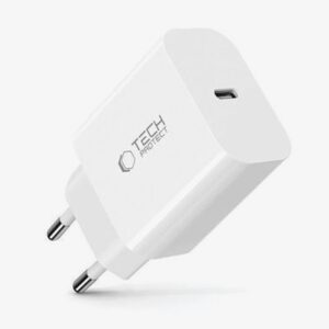 Tech-Protect Φορτιστής χωρίς Καλώδιο με Θύρα USB-C PD20W 3A Λευκός