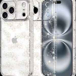 Techsuit iPhone 17 Pro Max SparkleSkin Series Θήκη Σιλικόνης - Διάφανη