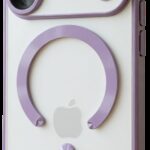 Techsuit iPhone 17 Pro MagSafe Luxury Crystal Θήκη με Πλαίσιο Σιλικόνης Διάφανη - Purple