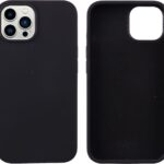 Idol 1991 iPhone 14 Plus Velvet Elite Θήκη Σιλικόνης - Black