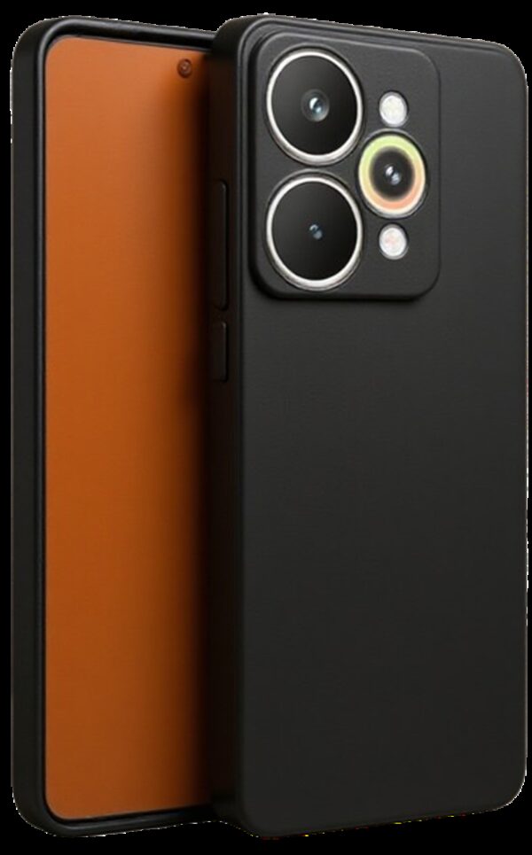 Forcell Realme 15 5G / 15 Pro 5G Matte Θήκη Σιλικόνης - Black