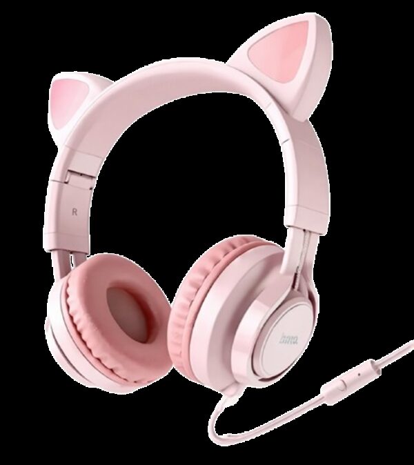 Hoco W36 On-Ear Ενσύρματα Ακουστικά με Βύσμα 3.5mm και Μικρόφωνο Ροζ Hoco W36 On-Ear Ενσύρματα Ακουστικά με Βύσμα 3.5mm και Μικρόφωνο Ροζ