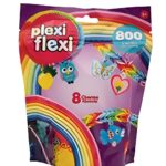 AS Plexi Flexi Σακουλάκι Με 800 Λαστιχάκια & 8 Αξεσουάρ Για Ηλικίες 5+ Χρονών