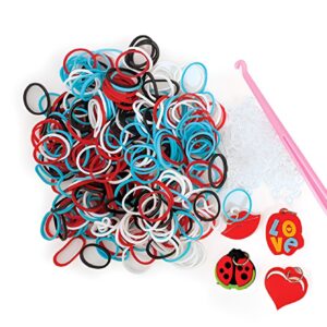 AS Plexi Flexi Σακουλάκι Με 300 Λαστιχάκια & 4 Αξεσουάρ Για Ηλικίες 5+ Χρονών