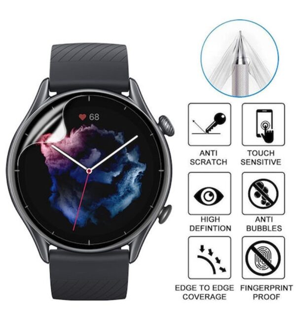 Amazfit GTR3 22mm Μεμβράνη Προστασίας Οθόνης Screen Protector