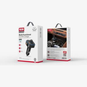 XO-BCC08 FM Transmitter Αυτοκινήτου με Bluetooth, 2X USB-A & 1X USB-C Μαύρο