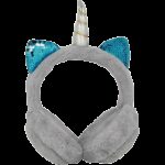 GJBY QL-418 Over-Ear Ενσύρματα Ακουστικά με Βύσμα 3.5mm και Μικρόφωνο Γκρι