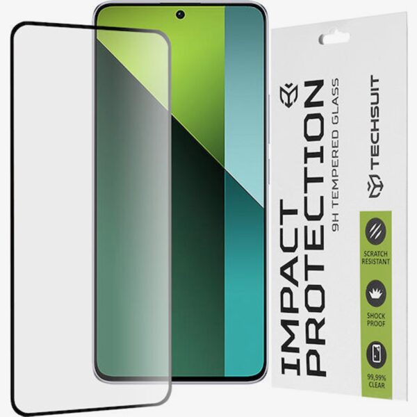 Xiaomi Redmi Note 13 Pro 5G / Poco X6 Προστασία Οθόνης με Μαύρο Περίγραμμα Techsuit 111D Full Face Tempered Glass Xiaomi Redmi Note 13 Pro 5G / Poco X6 Προστασία Οθόνης με Μαύρο Περίγραμμα Techsuit 111D Full Face Tempered Glass