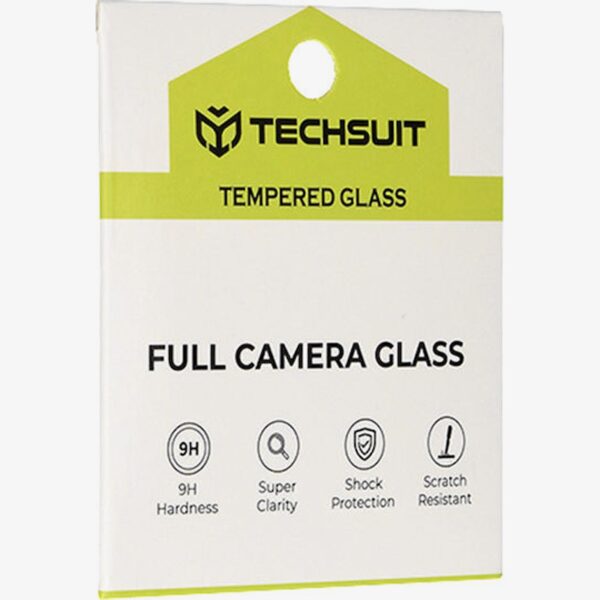 iPhone 17 Pro Max Techsuit Προστασία Κάμερας Full Face Tempered Glass Camera Black