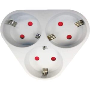 Technic MT-3WH Αντάπτορας 3 Θέσεων Οβάλ