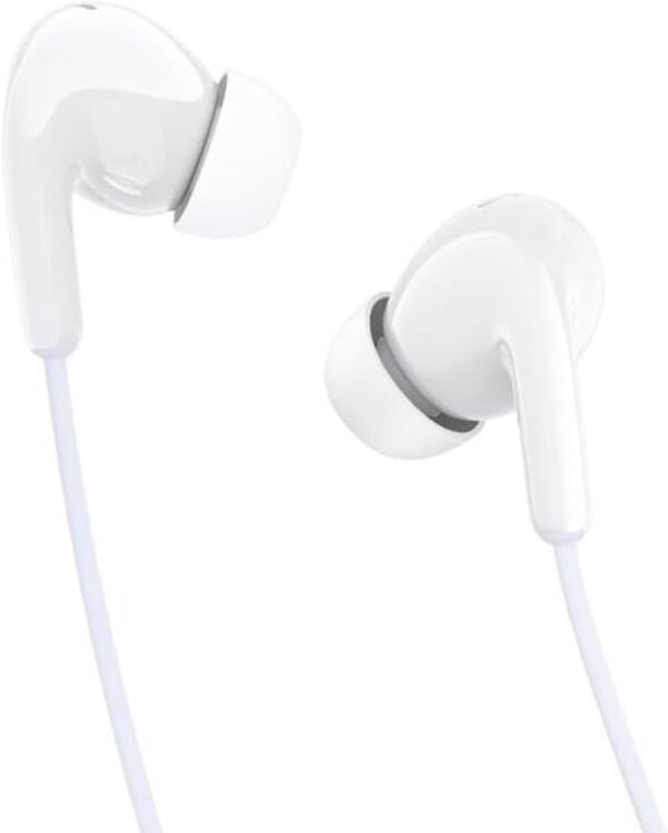 Original Xiaomi In-Ear Handsfree με Βύσμα USB-C Λευκό
