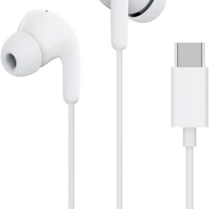 Original Xiaomi In-Ear Handsfree με Βύσμα USB-C Λευκό
