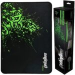 Logilily Goliathus Gaming Mousepad Black Green
