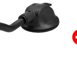 Βάση Αυτοκινήτου με Βεντούζα για Κινητό Powertech Car Holder for Mobile Black