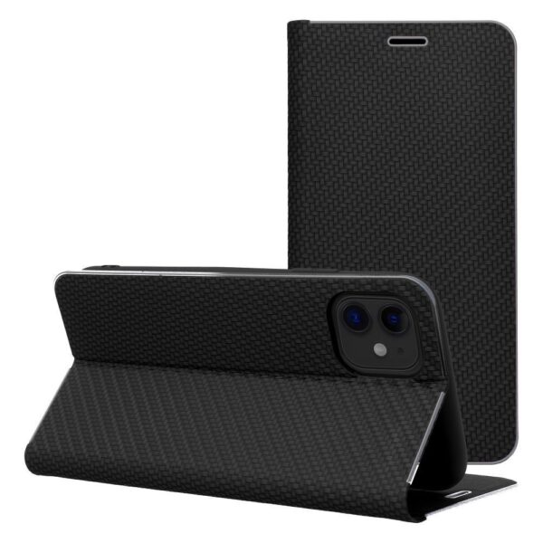 Tel1 Xiaomi Redmi Note 14 5G Luna Carbon Θήκη Βιβλίο - Black