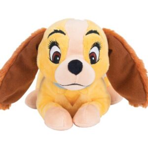 Disney Λούτρινο Lady το Σκυλάκι Καφέ 25εκ.