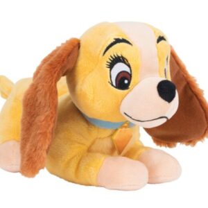 Disney Λούτρινο Lady το Σκυλάκι Καφέ 25εκ.