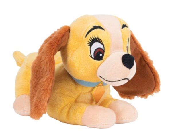 Disney Λούτρινο Lady το Σκυλάκι Καφέ 25εκ.