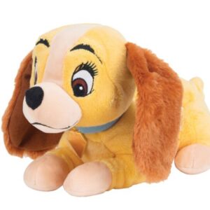 Disney Λούτρινο Lady το Σκυλάκι Καφέ 25εκ.