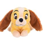 Disney Λούτρινο Lady το Σκυλάκι Καφέ 17εκ.