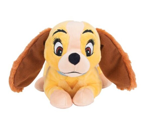 Disney Λούτρινο Lady το Σκυλάκι Καφέ 17εκ.