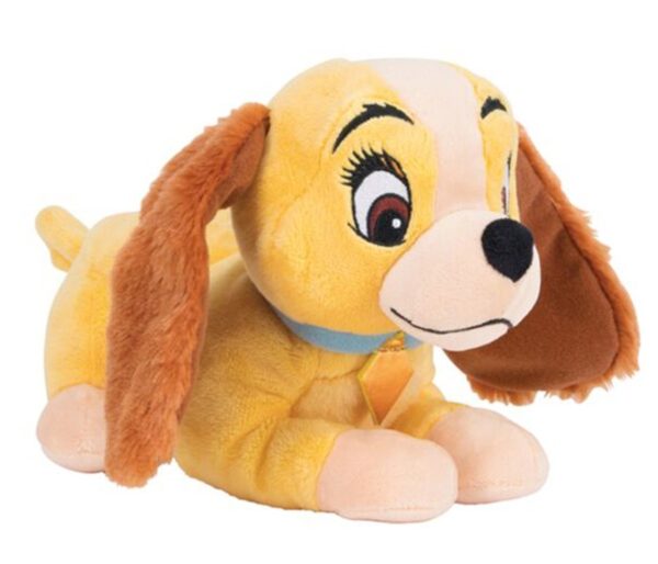 Disney Λούτρινο Lady το Σκυλάκι Καφέ 17εκ.