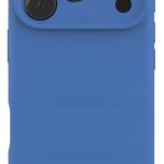 Forcell iPhone 17 Pro Max Soft Touch Θήκη Σιλικόνης - Bright Blue