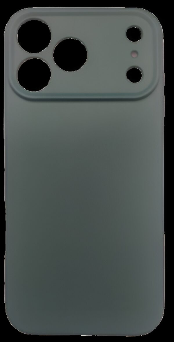 Forcell iPhone 17 Pro Max Soft Touch Θήκη Σιλικόνης - Dark Green