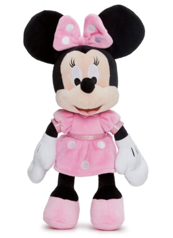 Disney Λούτρινο Χνουδωτό Minnie Mouse 25cm.