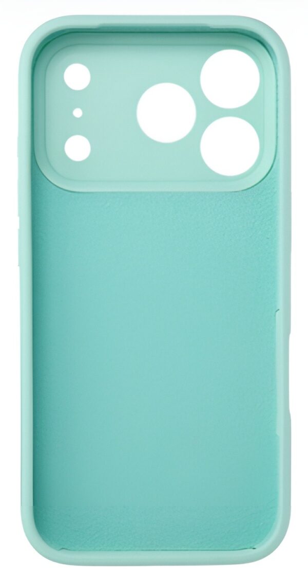 Forcell iPhone 17 Pro Max Soft Touch Θήκη Σιλικόνης - Mint Green