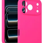 Forcell iPhone 17 Pro Max Soft Touch Θήκη Σιλικόνης - Fuchsia